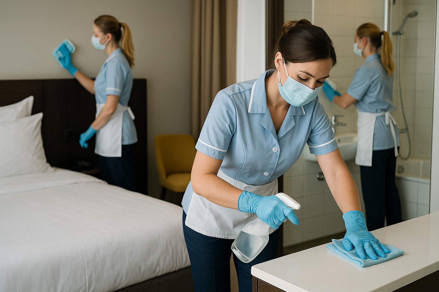 Normes hygiène hôtellerie dans une chambre d’hôtel